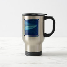 Great White Shark Stainless Travel Mug