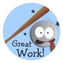Great Work Stickers by kidsonly Great Work Stickers