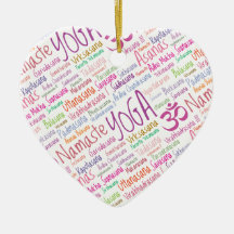 Great Yoga Lover's Christmas Tree Ornaments
