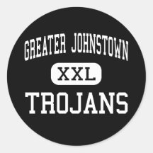 Greater Johnstown - Trojans - High - Johnstown Sticker