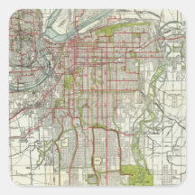 Greater Kansas City Square Stickers