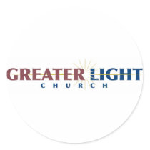Greater Light Church Sticker