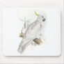 Greater Sulphur-Crested Cockatoo by Edward Lear Mouse Mat