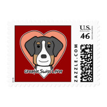 Greater Swiss Lover Postage Stamp