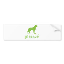 Greater Swiss Mountain Dog bumper stickers by Pawdboy Greater Swiss Mountain Dog bumper stickers