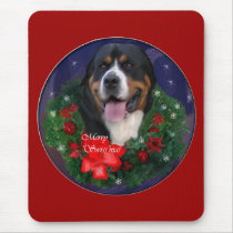 Greater Swiss Mountain Dog Christmas Gifts mousepads