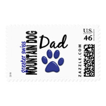 Greater Swiss Mountain Dog Dad 2 Postage Stamp