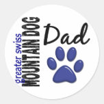Greater Swiss Mountain Dog Dad 2 Sticker