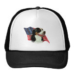 Greater Swiss Mountain Dog Flag Hats