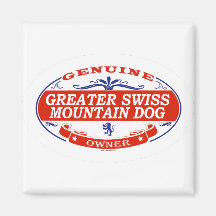 Greater Swiss Mountain Dog  Fridge Magnet