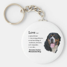 Greater Swiss Mountain Dog Gifts Key Chains