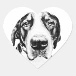 Greater Swiss Mountain Dog Heart Stickers