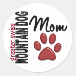 Greater Swiss Mountain Dog Mom 2 Stickers