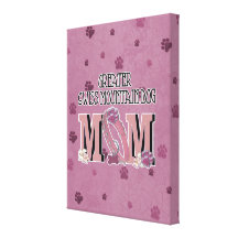 Greater Swiss Mountain Dog MOM Canvas Print