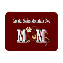 Greater Swiss Mountain Dog Mom Gifts Flexible Magnets