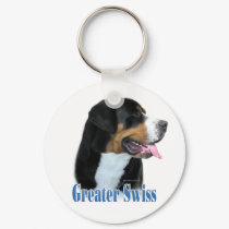 Greater Swiss Mountain Dog Name keychains