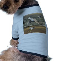 Greater Yellowlegs Doggie T-shirt