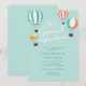 Greatest Adventure Hot Air Balloon Baby Shower Invitation Zazzle