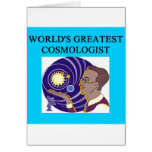 greatest cosmologist greeting cards