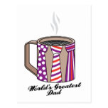 Greatest Dad Coffee Postcards