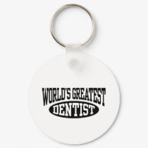 Greatest Dentist Keychain by magarmor Greatest Dentist Keychain