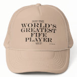 Greatest Fife Player Yet hats