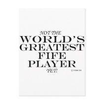 Greatest Fife Player Yet postcards