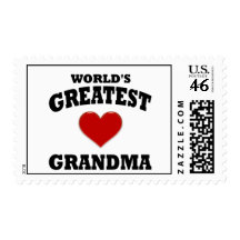 Greatest Grandma Postage Stamp