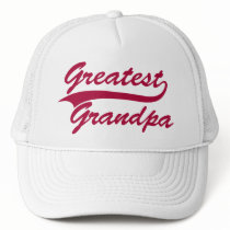 Greatest Grandpa Trucker Hats