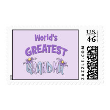 Greatest Granny Postage Stamp