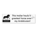 Greatest Horse Bumper Sticker
