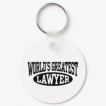 Greatest Lawyer Keychain