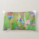 Greatest mom in the world flower art pillow pillows