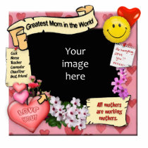 Greatest Mom Photo-Frame photo sculptures