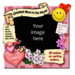 Greatest Mom Photo-Frame Photo Sculpture