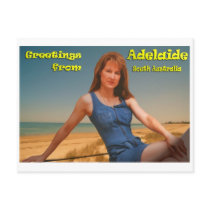 Greatings von Adelaide postkarten