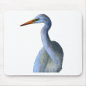 GreatWhiteHeron : Great Egret Vertical2 mousepads by Artinua GreatWhiteHeron : Great Egret Vertical2 mousepads