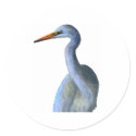 GreatWhiteHeron : Great Egret Vertical2 stickers by Artinua GreatWhiteHeron : Great Egret Vertical2 stickers