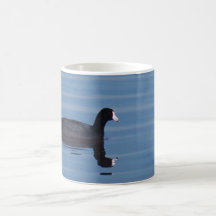 Grebe Swimming Coffee Mug
