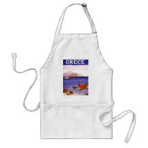 grece Greece Apron