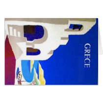 grece vintage card