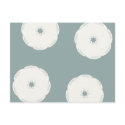 Grecian Spiral Circle Waves postcards