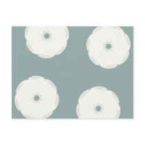 Grecian Spiral Circle Waves postcards