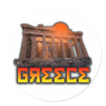 Greece - Acropolis Stickers