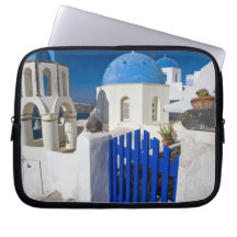 Greece and Greek Island of Santorini town of Oia 3 Laptop Sleeve