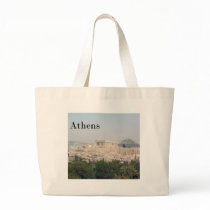 Greece Athens Acropolis Canvas Bag
