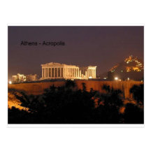 Greece - Athens - Acropolis (by St.K) Postcards