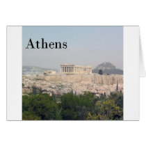 Greece Athens Acropolis Card