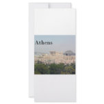 Greece Athens Acropolis Rack Card Template