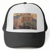 Greece Athens Parthenon Clouds (St.K) Hat